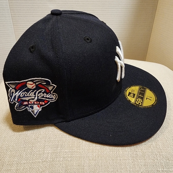 NY Yankees * Bronx Social 2000 Subway Series fitted cap Size 7 7/8 City Highway - Picture 2 of 8